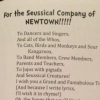 Photo Flash: Lynn Ahrens Leaves Special Message for Newtown's SEUSSICAL Video