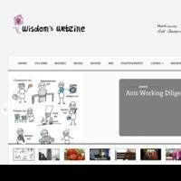 Cham Books Launches Web-Based Magazine, WISDOM'S WEBZINE Video