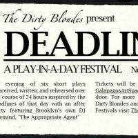 The Dirty Blondes Hosts 2013 DEADLINE Festival Today Video