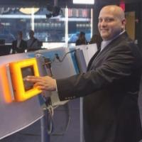 Photo Flash: Isaac Robert Hurwitz and NYMF Ring NASDAQ Closing Bell Video