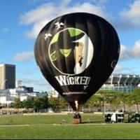 'Defy Gravity' and Benefit BC/EFA with WICKED Hot Air Balloon Rides, July-Oct 2013 Video