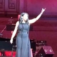 STAGE TUBE: Audra McDonald Performs 'Rainbow High' from EVITA at Carnegie Hall Video