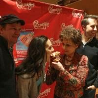 Photo Coverage: Carnegie Deli Unveils HANDLE WITH CARE by Carol Lawrence Sandwich Video