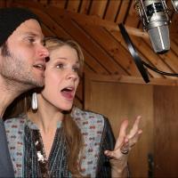 Photo Coverage: In the Recording Studio with Kelli O'Hara, Steven Pasquale and the…