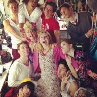 Photo Flash: Saturday Intermissions Pics, August 31 - Part 2 - Cast of Broadway's MAT Video