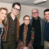 Photo Flash: Backstage With Justice Ruth Bader Ginsburg, Sheryl Crow, and the Cast of DINER