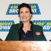 Photo Coverage: Idina Menzel and Broadway League Announce KIDS NIGHT OF BROADWAY's 2014 Festivities