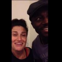 STAGE TUBE: Idina Menzel and Taye Diggs Perform 'I'm Not That Girl' For A BroaderWay  Video