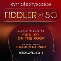 Symphony Space Hosts FIDDLER AT 50 Gala Honoring Sheldon Harnick Tonight Video
