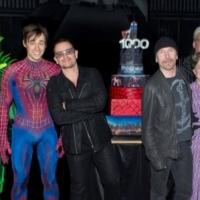 Photo Coverage: Bono & The Edge Join SPIDER-MAN Cast to Celebrate 1000 Performances on Broadway!