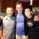 Twitter Watch: Telly Leung-'Backstage @allegiancebway with Spock and Sulu!' Video