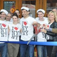 Photo Coverage: ON THE TOWN Company Cuts the Ribbon at the New Lyric Theatre! Video