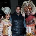 Photo Coverage: Michael Strahan Visits THE LION KING! Video