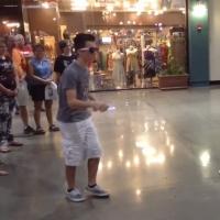 STAGE TUBE: Breakdancer 'Noster' Dance-Battles a Statue