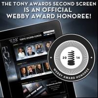 2013 Tony Awards' Second Screen Honored in 18th Annual Webby Awards! Video