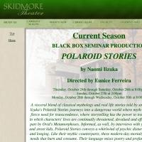 Skidmore College Department Of Theater Announces Fall 2013 Black Box Production Polar Video