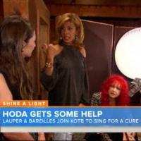 VIDEO: Sneak Peek - Cyndi Lauper and Sara Bareilles Create 'Truly Brave' Mash-Up on T Video