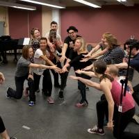 Photo Flash: In Rehearsal with Carly Hughes, George Salazar, Ryan Worsing and More fo Video