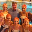 Photo Flash: Michael Crawford Helps Out British Synchronized Swimming Team! Video