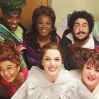 Photo Flash: Saturday Intermission Pics Nov. 22 - Part 2 - HONEYMOON IN VEGAS Shoots…