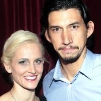 Stage Stars Adam Driver & Joanne Tucker Wed Over the Weekend! Video