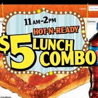 Little Caesars Pizza Premieres New $5 HOT-N-READY' Lunch Combo
