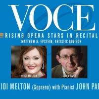 Schimmel Center to Welcome Soprano Heidi Melton for 'VOCE' Series, 5/17