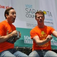 Photo Coverage: Casts of GENTLEMAN'S GUIDE, HEATHERS and More Visit Broadway in Bryant Park!
