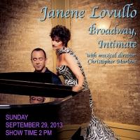 Broadway Veteran Janene Lovullo Performs Cabaret Concert BROADWAY, INTIMATE at the Ar Video