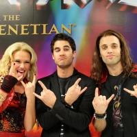 Photo Flash: Darren Criss Attends ROCK OF AGES in Vegas! Video