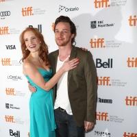 Photo Coverage: Chastain & More Attend DISAPPEARANCE OF ELEANOR RIGBY TIFF Gala Red C Video