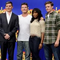 Photo Flash: Simon Cowell and X Factor Musical Leads Meet the Press!