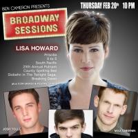 Lisa Howard, Max Chernin, Josh Tolle and Joe Moeller to Perform at this Week's BROADW Video