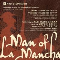 NYU Steinhardt to Perform MAN OF LA MANCHA, 9/19-21 Video