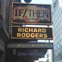 Photo Flash: First Look at the IF/THEN Broadway Marquee!