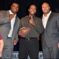 Photo Flash: Former Giants Players Surprise East Orange Guidance Counselor with Super Video