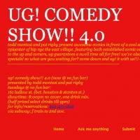 UG! COMEDY SHOW 4.0: Now Plays No Fun Bar Tuesday July 30th Video
