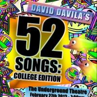 Daniel Quadrino, Ruby Rakos and More Set for David Davila's 52 SONGS: COLLEGE EDITION Video