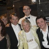 Photo Flash: Gossip Columnist Liz Smith Visits Stars of IT'S ONLY A PLAY Video