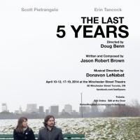 THE LAST FIVE YEARS Runs Now thru 4/19 at Winchester Street Theatre Video