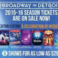 NEWSIES, MATILDA & More Set for Broadway In Detroit's 2015-16 Season Video