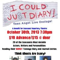 Seacoast Rep to Present I COULD JUST DIARY Halloween Fundraiser, 10/30