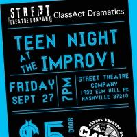 Street Theatre's Teen Improv Troup to Host 'Teen Night,' 9/27 Video