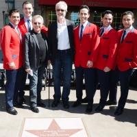 Photo Flash: JERSEY BOYS Las Vegas Honors Frankie Valli & the Four Seasons  with Star Video