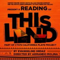 CTG to Present Special Event Reading of Evangeline Ordaz's THIS LAND, 2/28