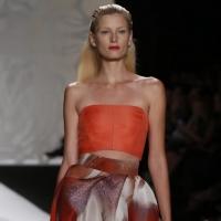 Photo Coverage: Monique Lhuillier S/S 2014 Collection Preview! Video