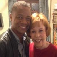 Photo Flash: Cuba Gooding, Jr. Visits Carol Burnett at Broadway's LOVE LETTERS