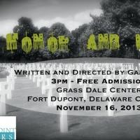 Reedy Point Players to Present IN HONOR AND MEMORY, 11/16 In Honor and Memory
