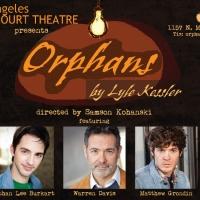 Los Angeles New Court Theatre Stages ORPHANS, Now thru 4/26 Video