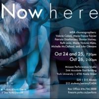 York University Premieres Dance Solos in NOW H E R E, Now thru 10/26 Video